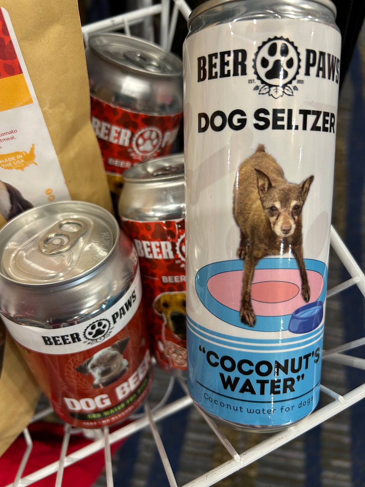 Coconut Seltzer for Hydration Water Dogs