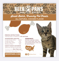 Thumbnail for Beer Paws Mini Biscuits for Cats and Dogs