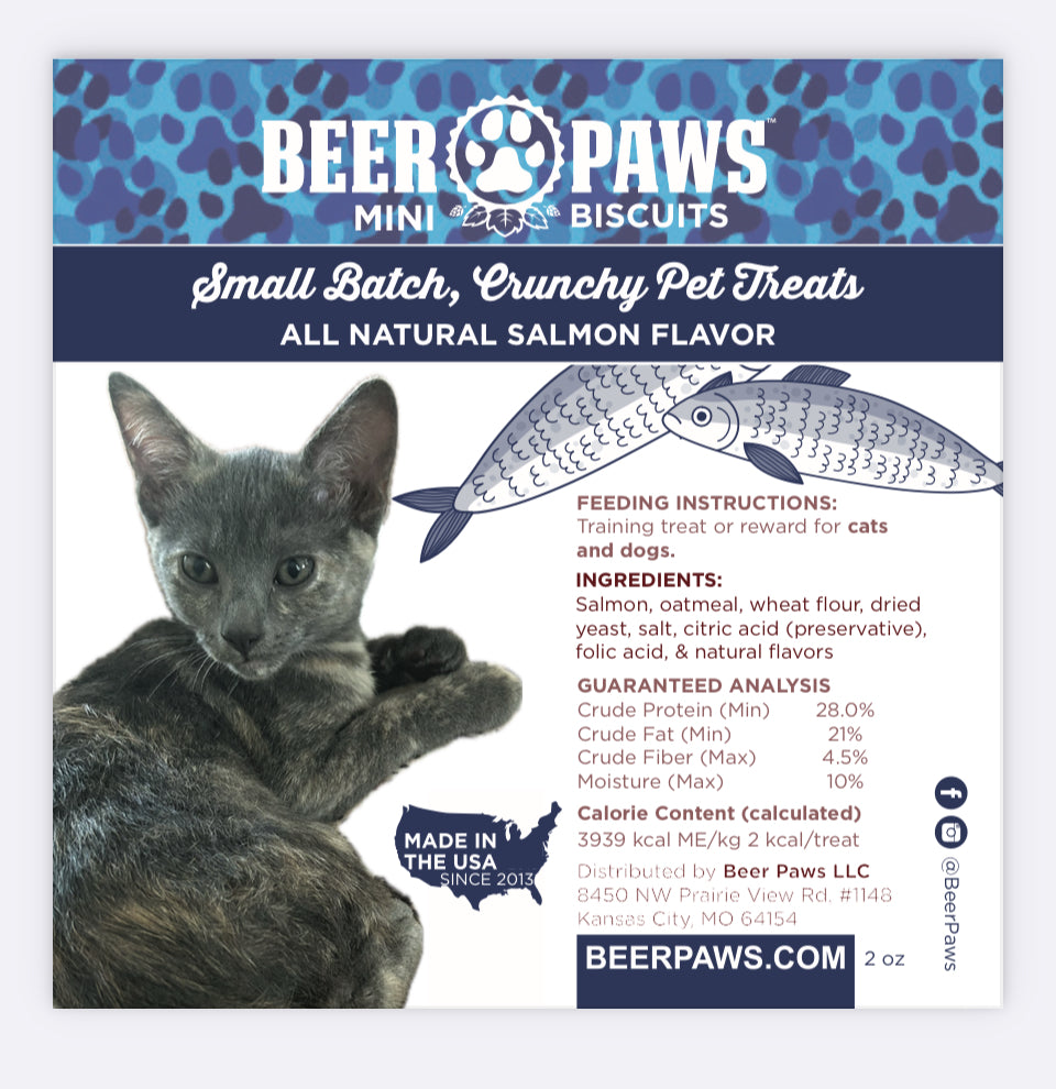 Beer Paws Mini Biscuits for Cats and Dogs