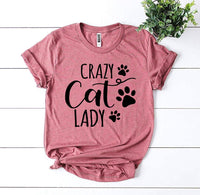 Thumbnail for Crazy Cat Lady T-shirt