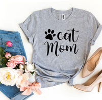 Thumbnail for Cat Mom T-shirt