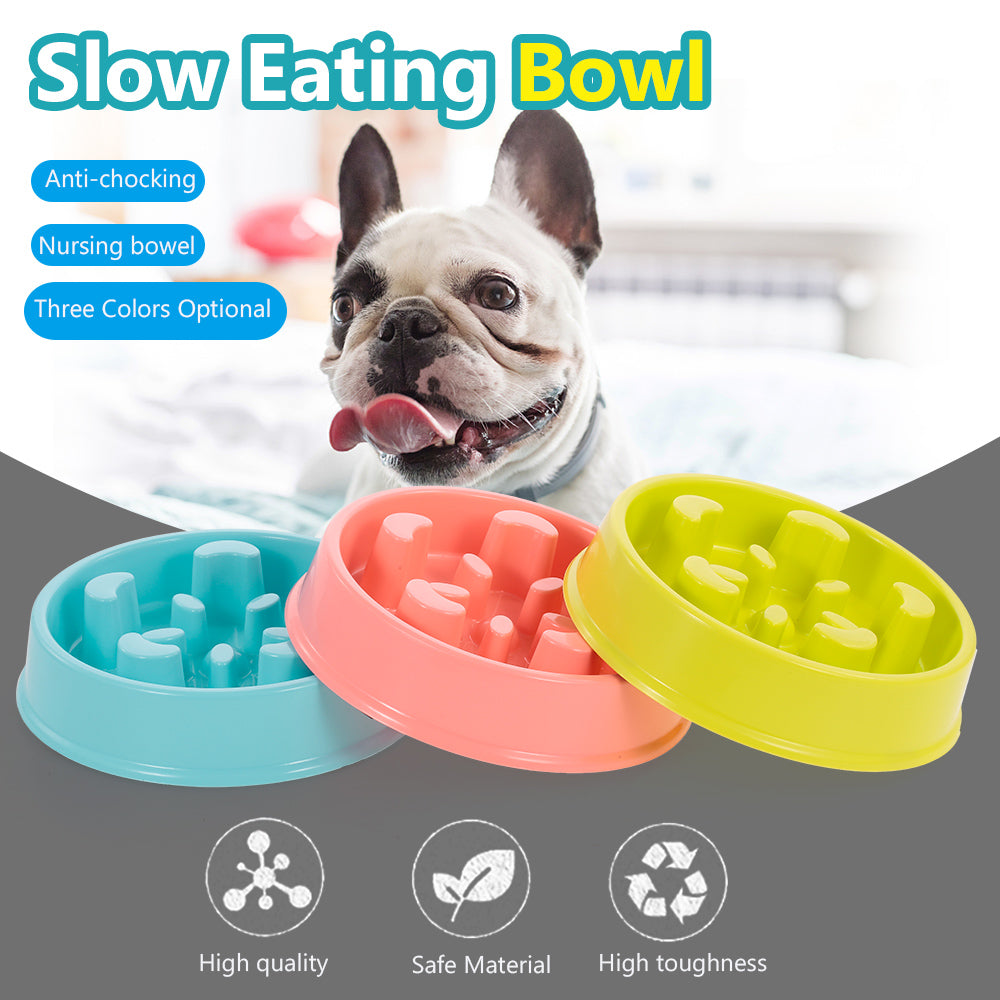 Slow Feeder Dog Bowls Dog Food Bowl Slow Feeder Prevent Choking